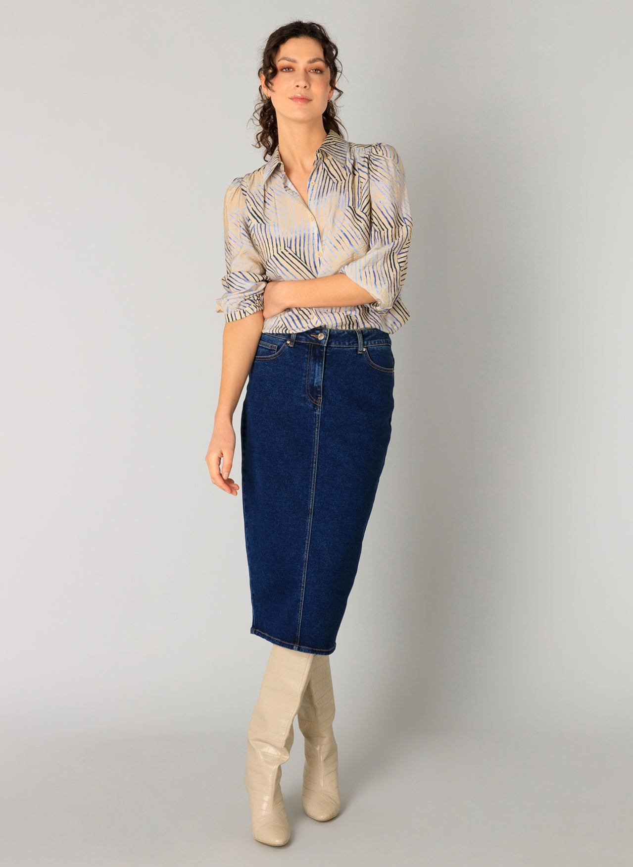 Jupe de jeans