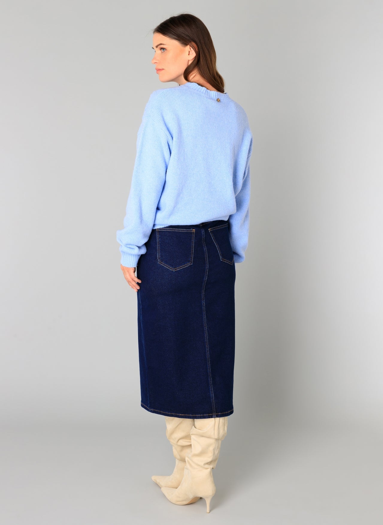 Tricot à fleurs