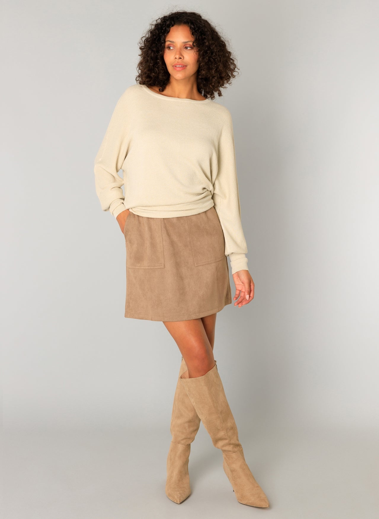 Pull manche raglan
