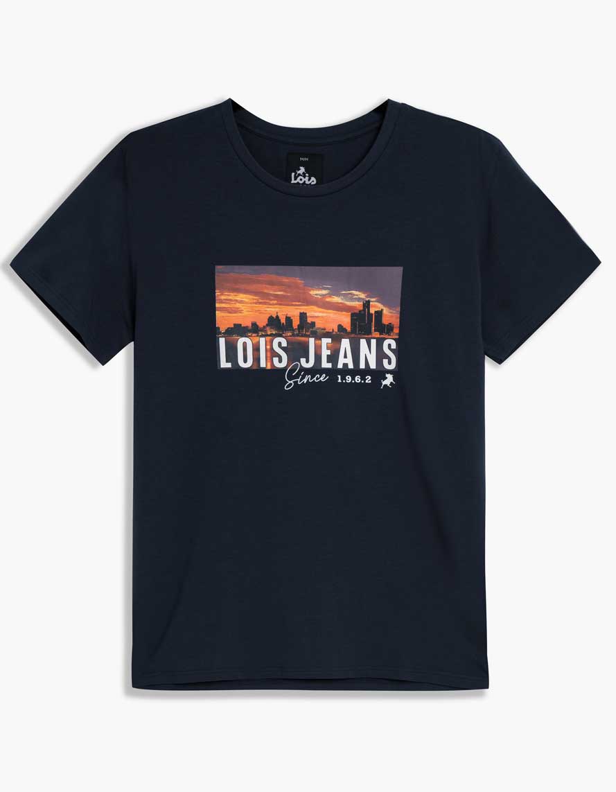 T-shirt avec design paysage