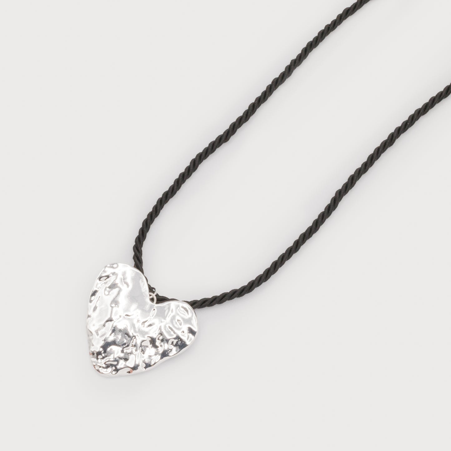 Pendentif cœur argent