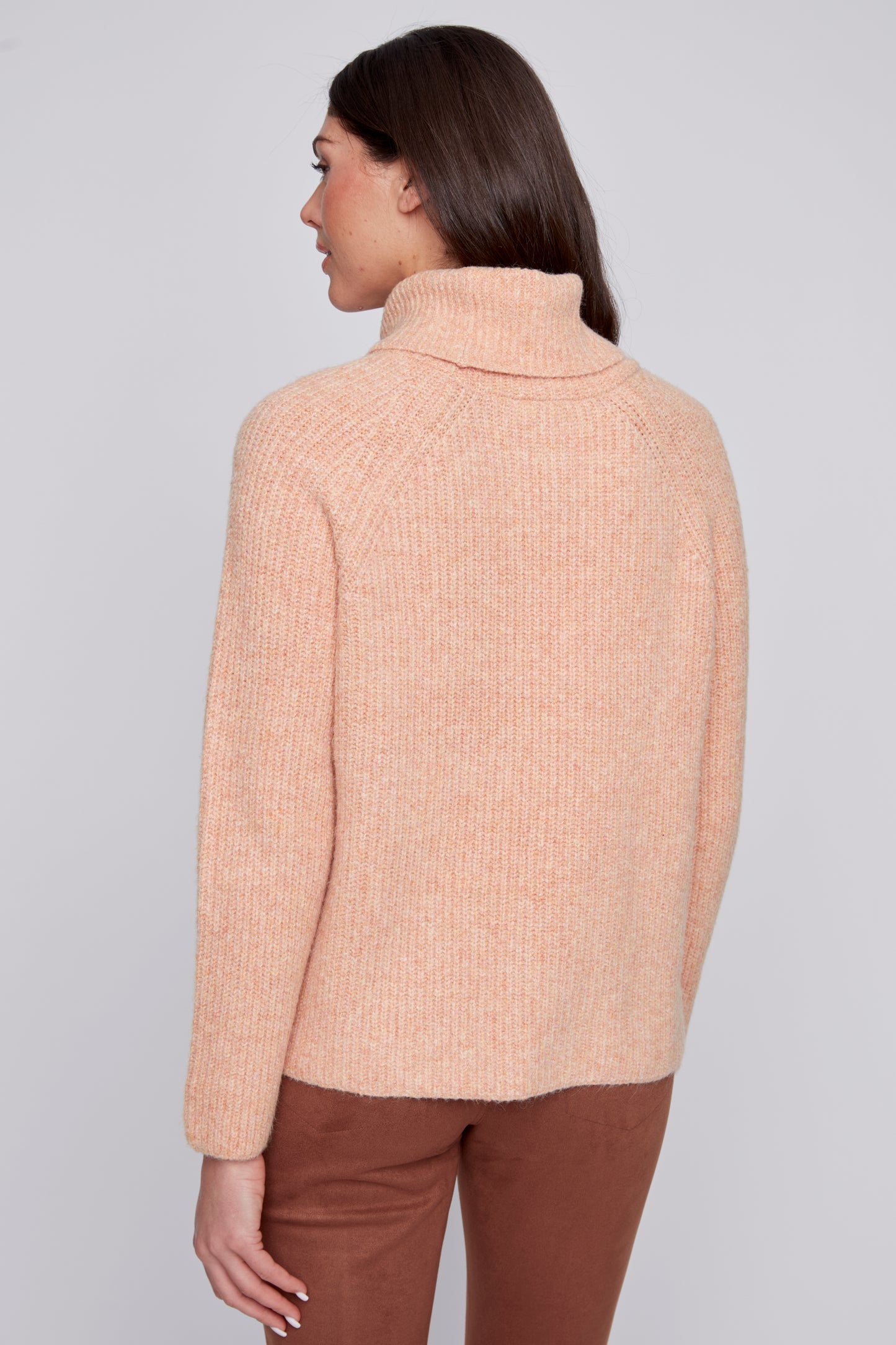 Tricot à col baveux