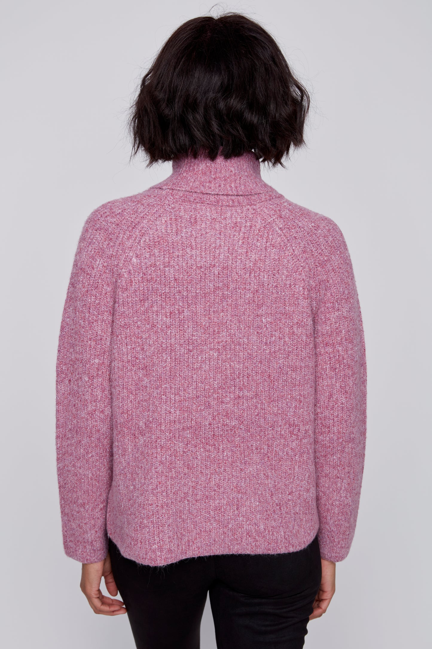 Tricot à col baveux