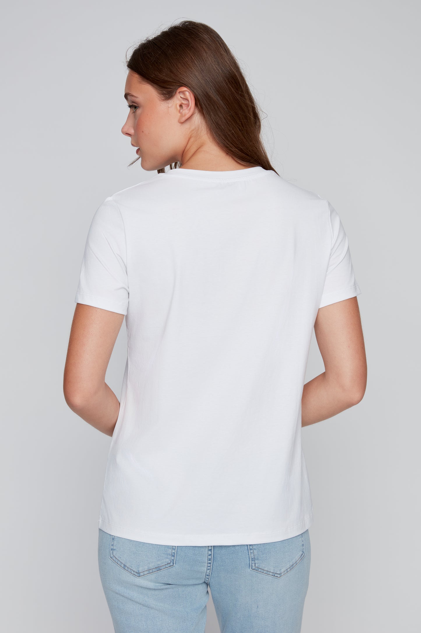 T-shirt coeur scintillant