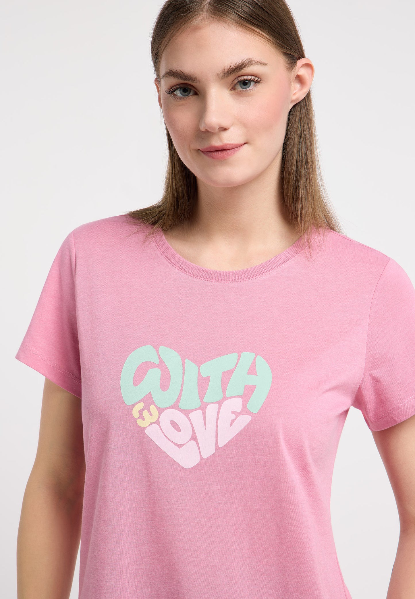 T-shirt doux et féminin "With Love"