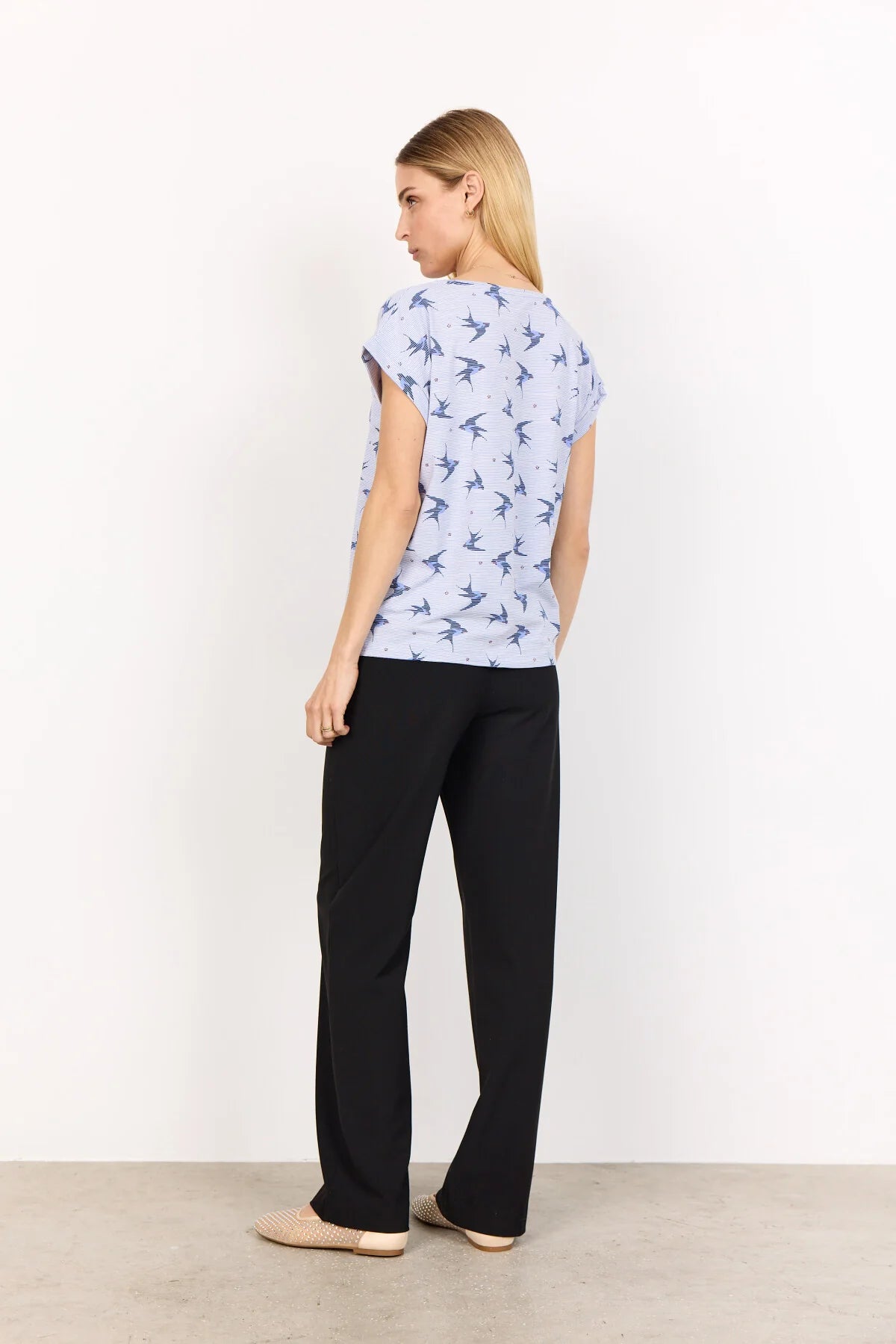 T-shirt imprimé oiseaux