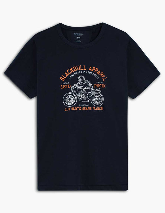 T-shirt dessin moto