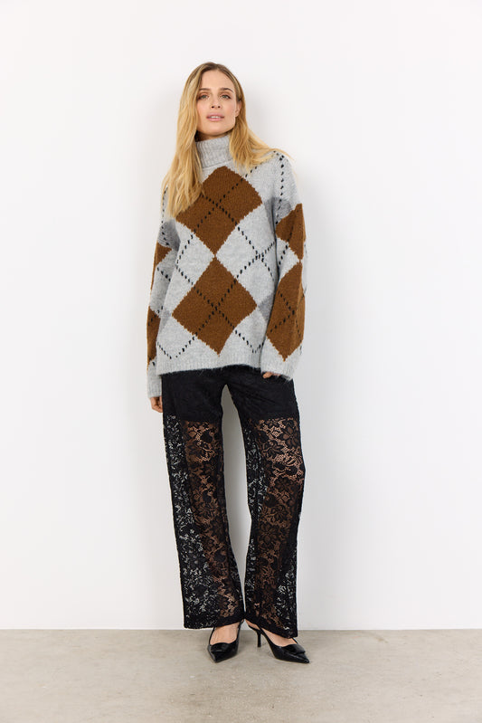 Tricot géométrique