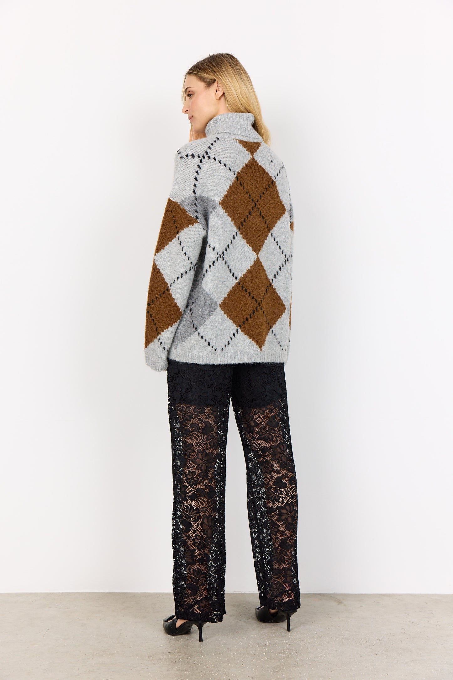 Tricot géométrique