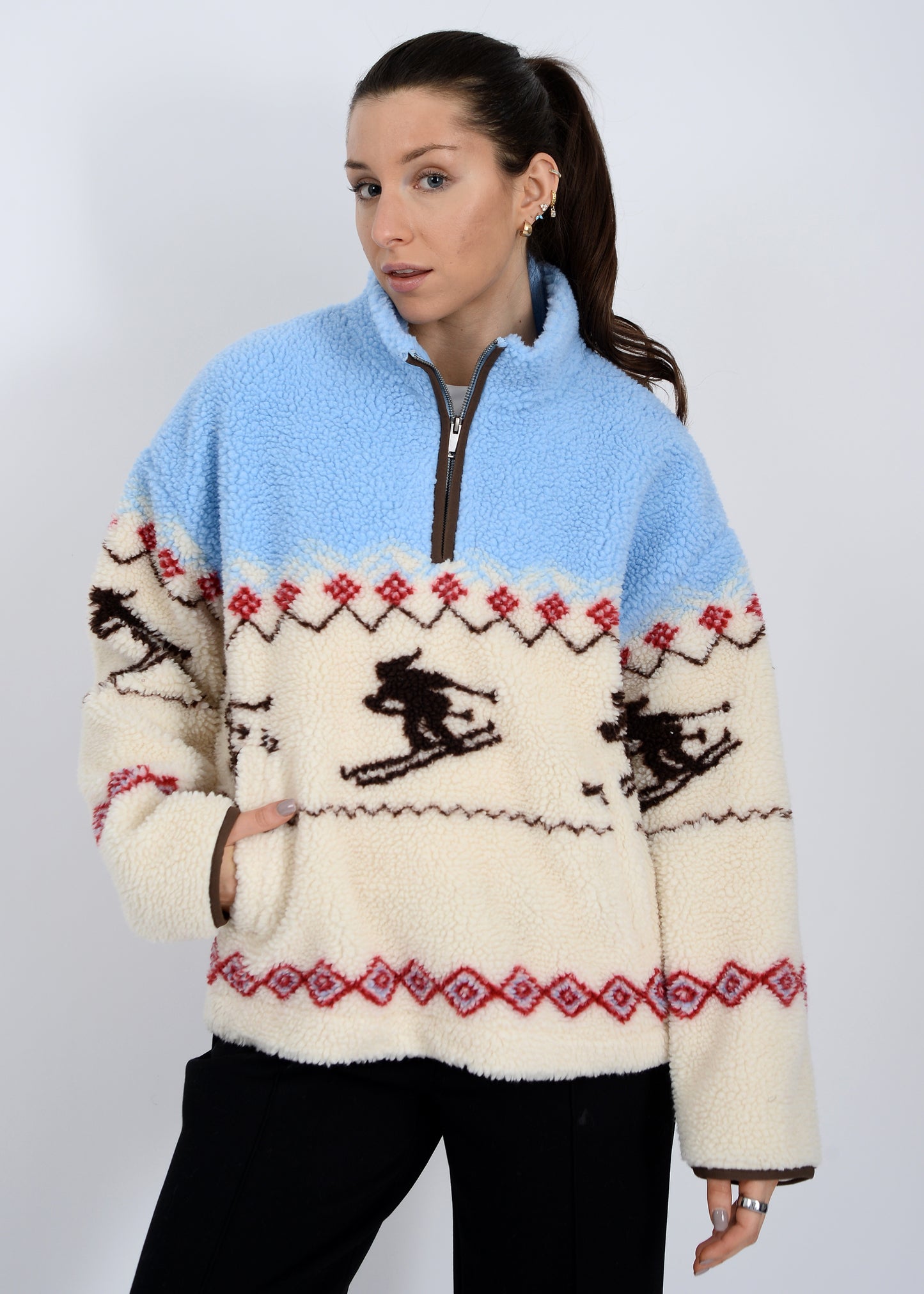 Manteau sherpa