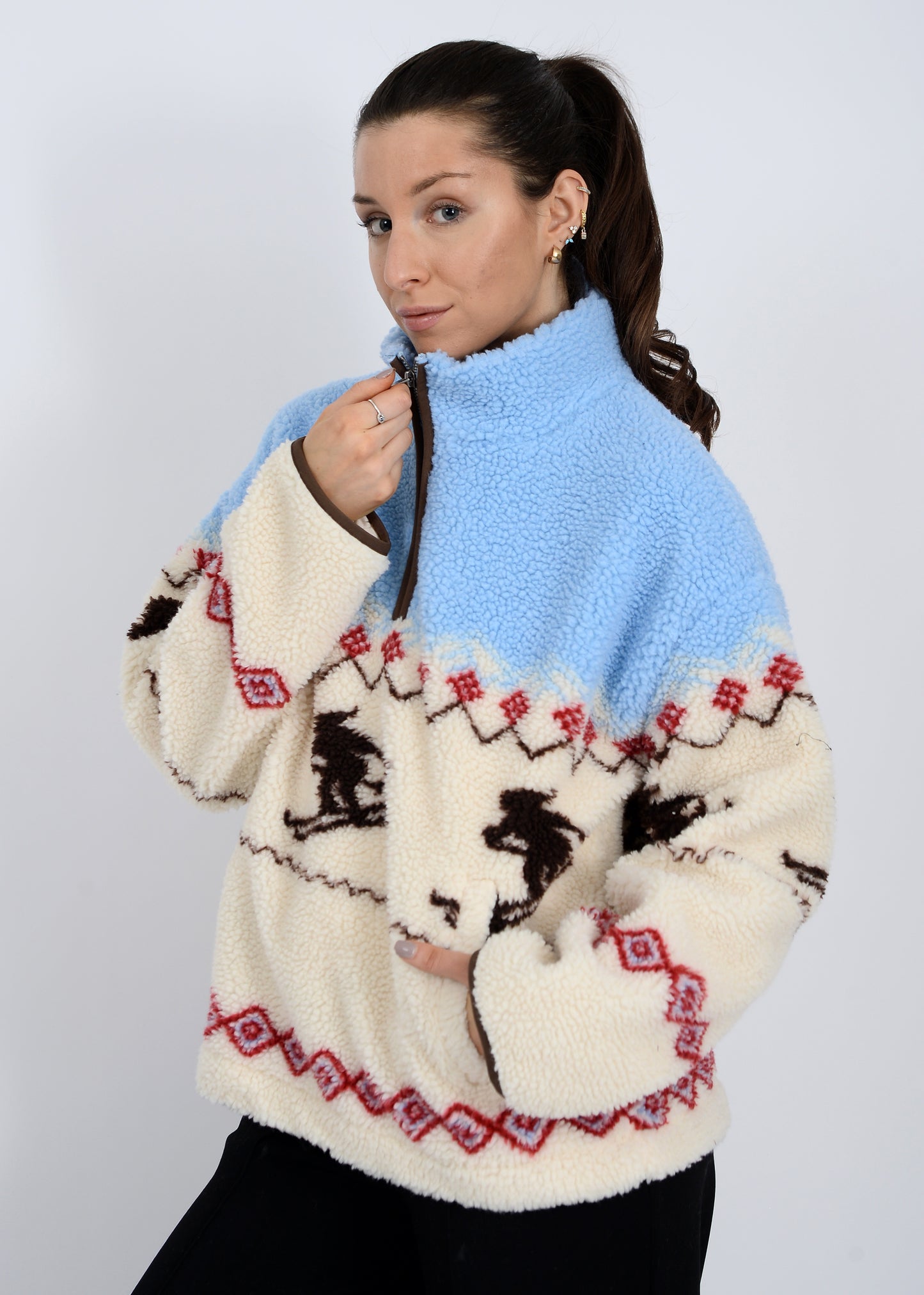 Manteau sherpa