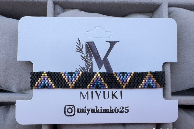 Bracelet cinq triangles