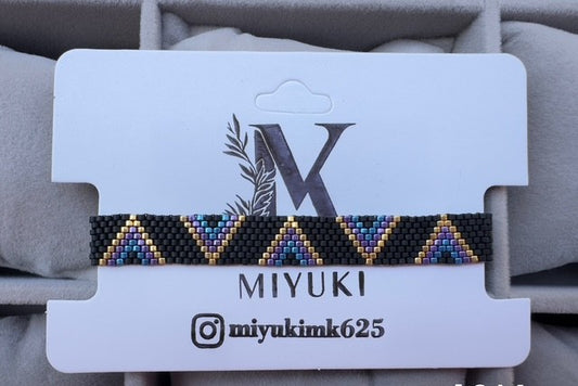 Bracelet cinq triangles
