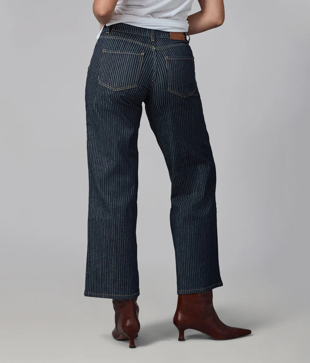 Jeans à rayures