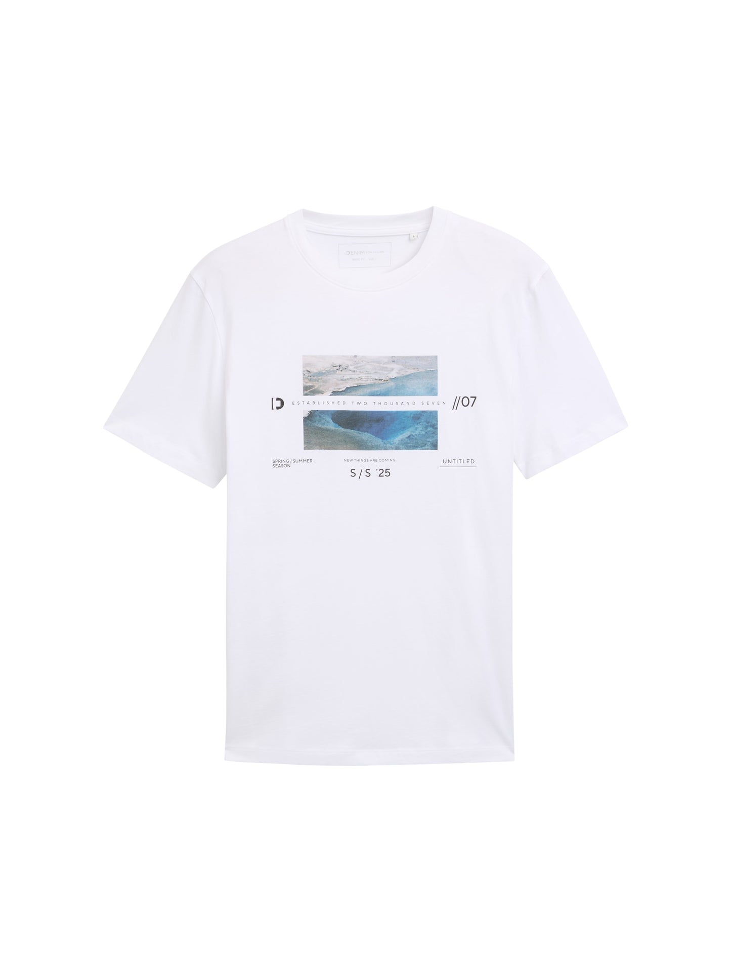 T-shirt avec image printemps/été