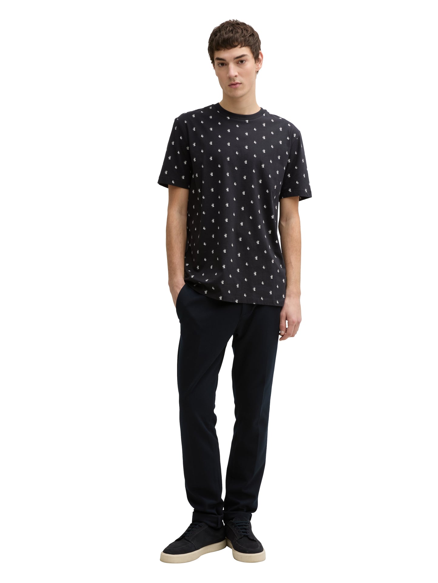 T-shirt imprimé feuilles