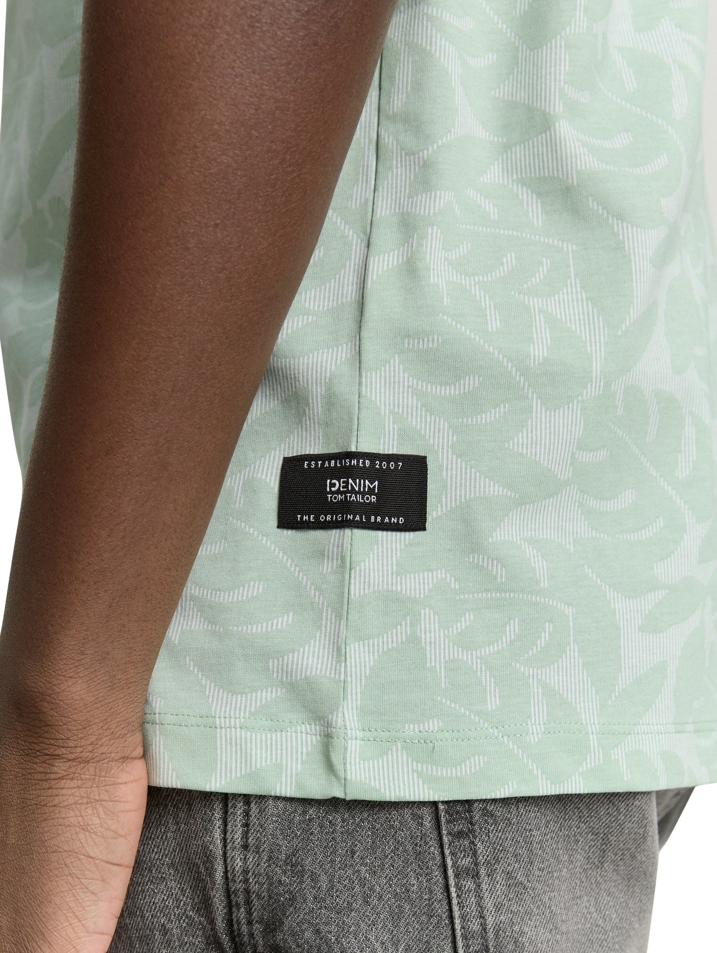 T-shirt à motif floral