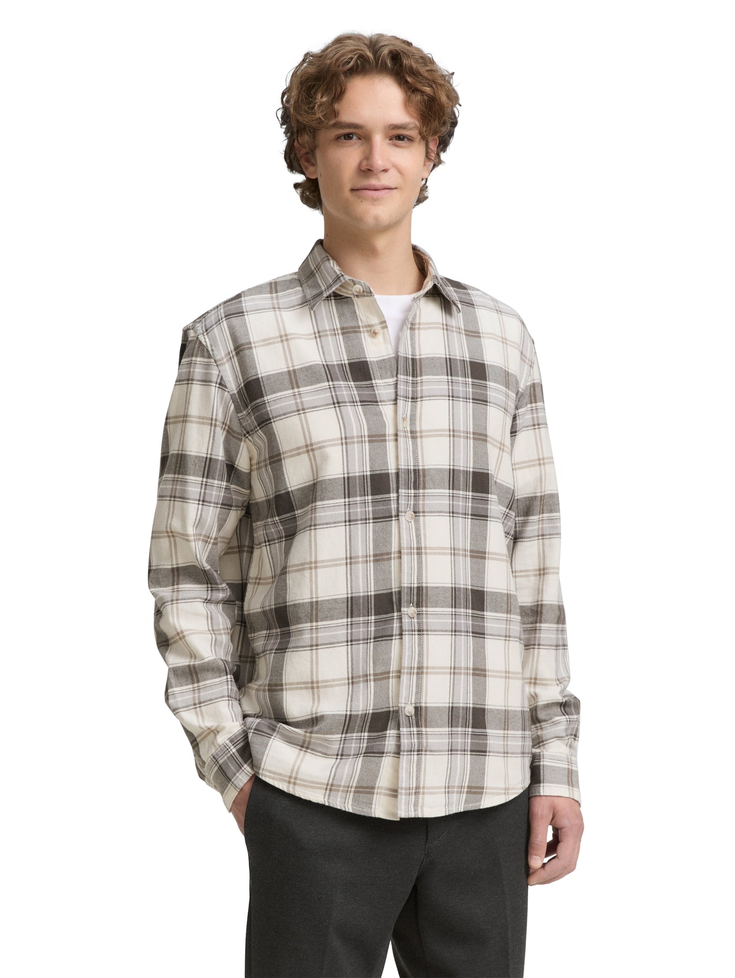 Chemise à carreaux
