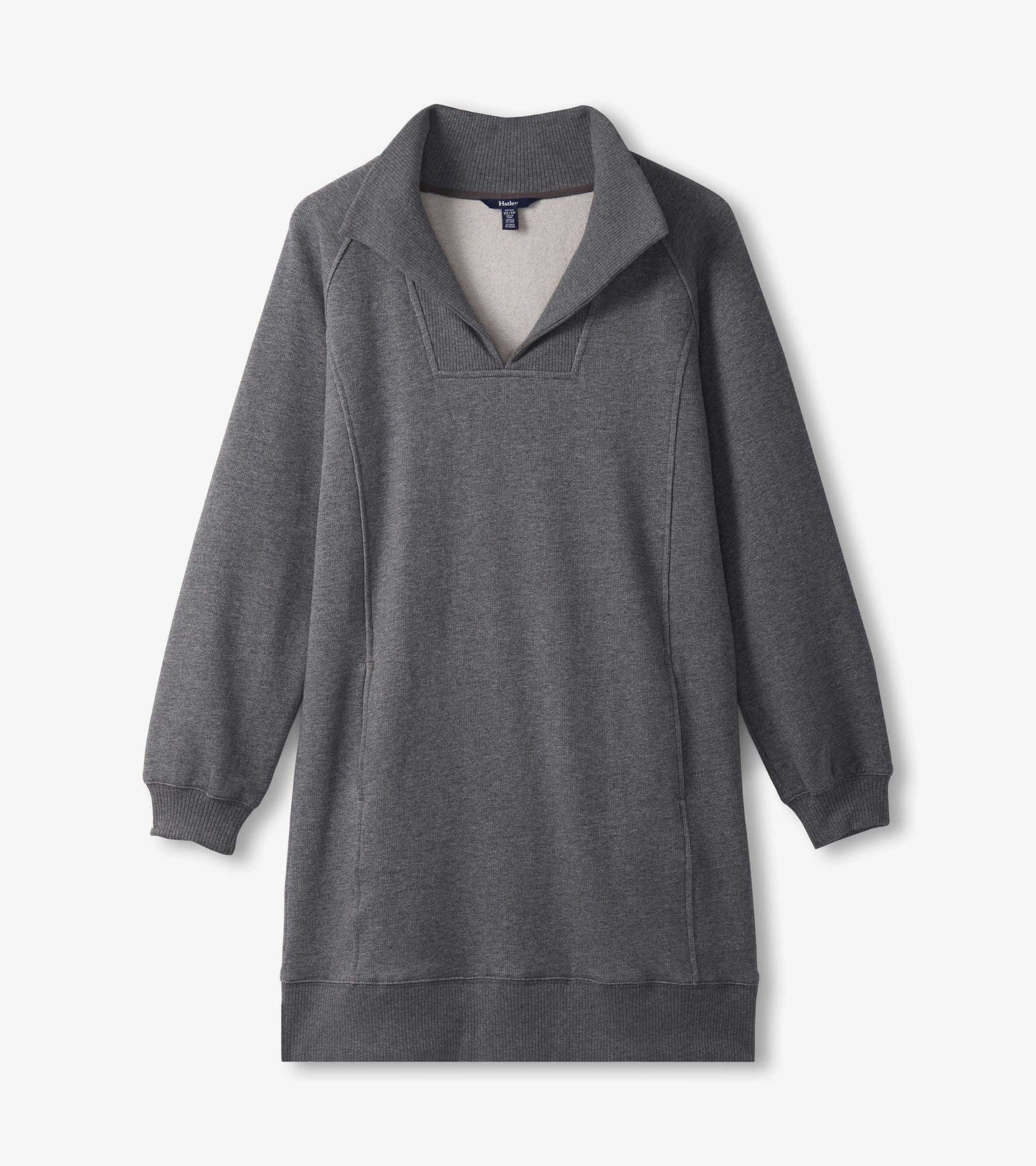Robe à col cranté