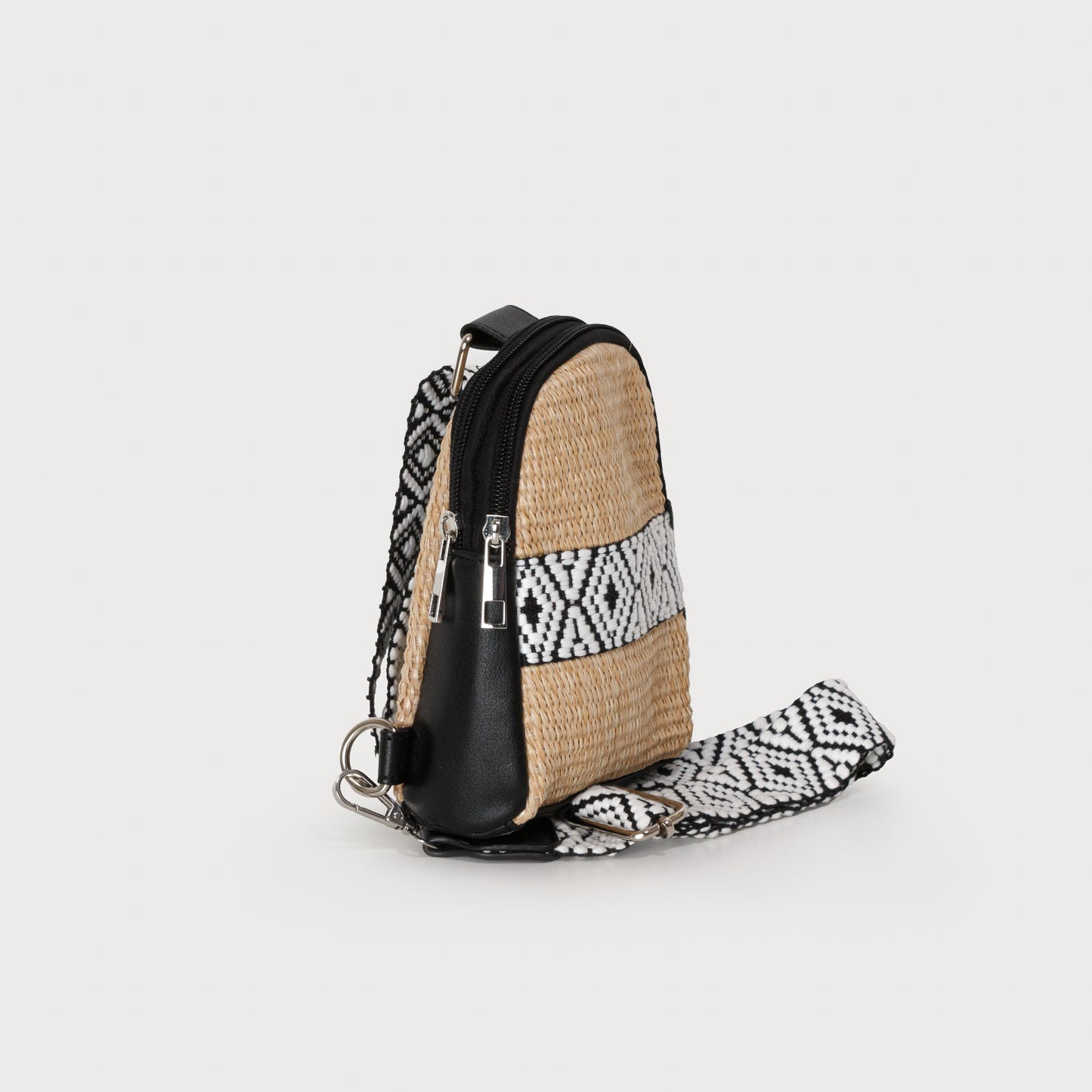 Sac à bandoulière rafia