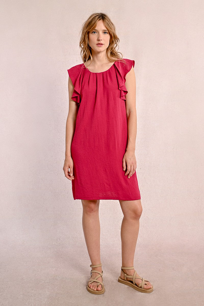 Robe à manches fantaisies