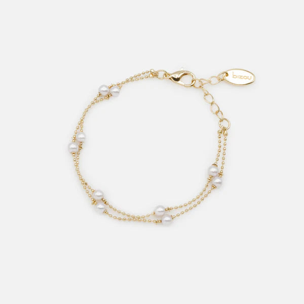 Bracelet double chaîne