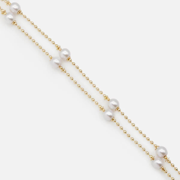 Bracelet double chaîne