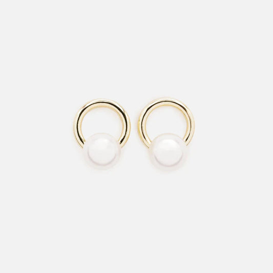 Boucles d'oreilles dorées