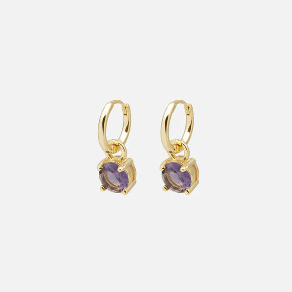 Boucles d'oreilles huggies dorées