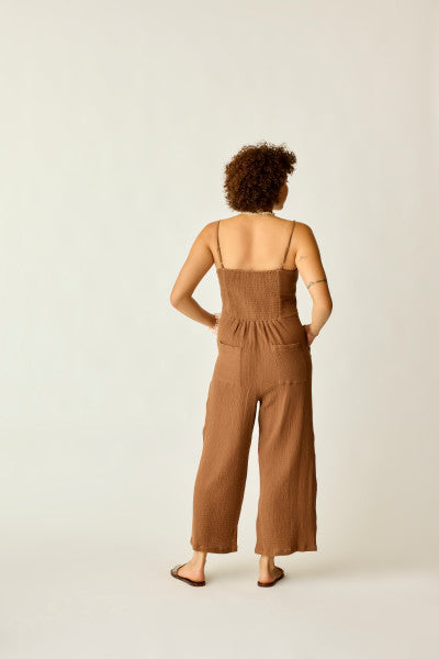 Jumpsuit à bretelles