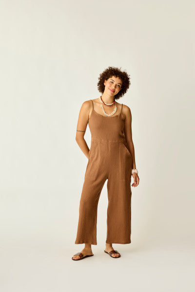 Jumpsuit à bretelles