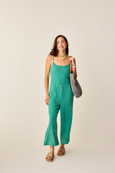 Jumpsuit à bretelles