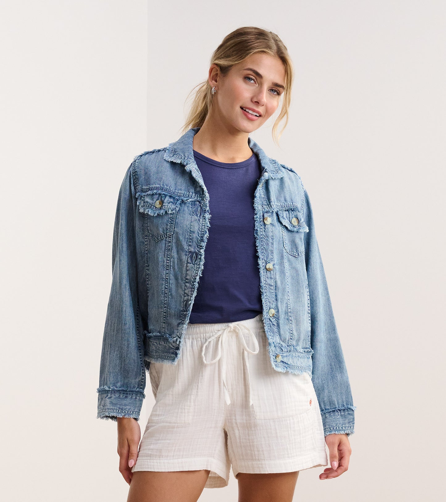 Veste délavée