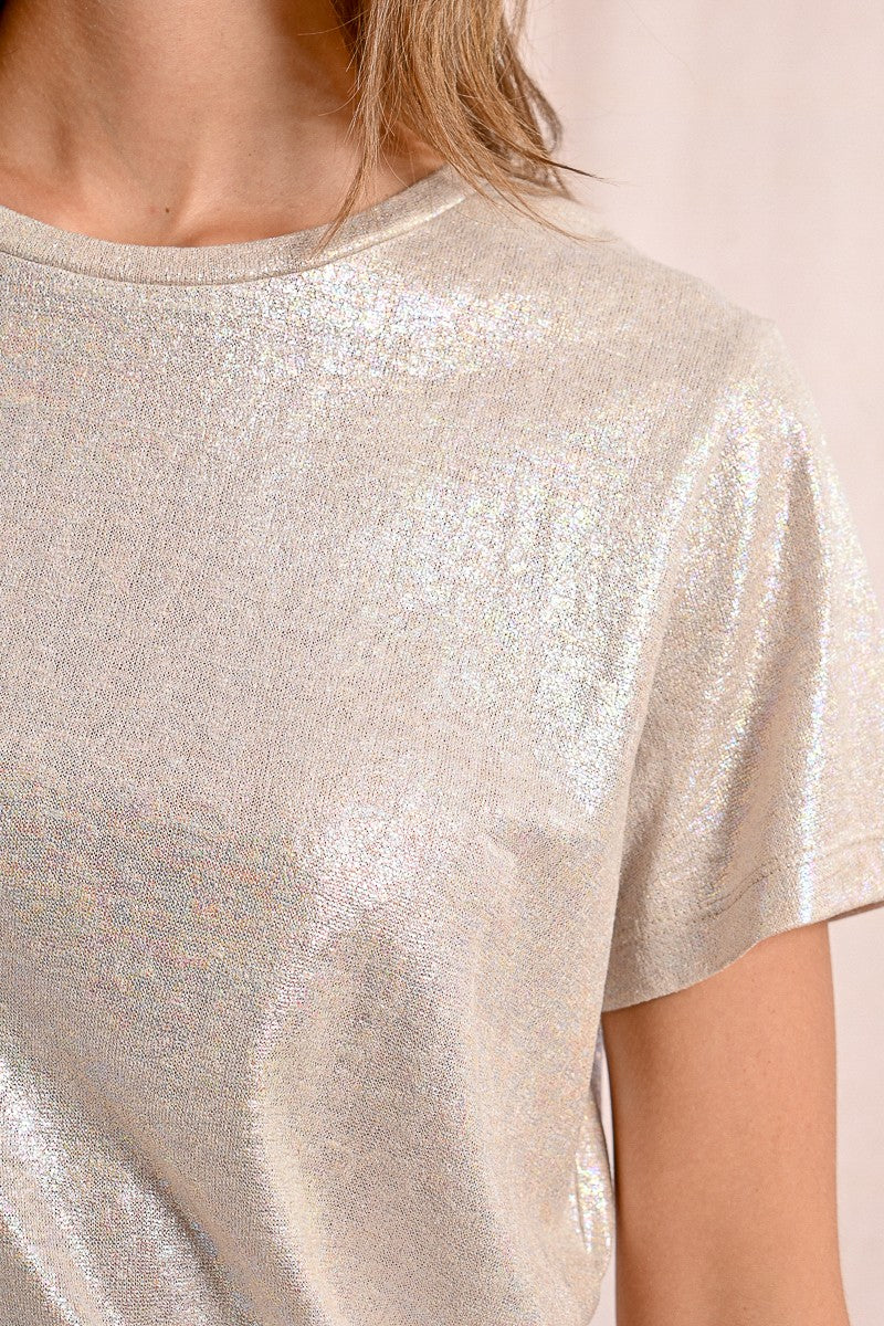 T-shirt scintillant