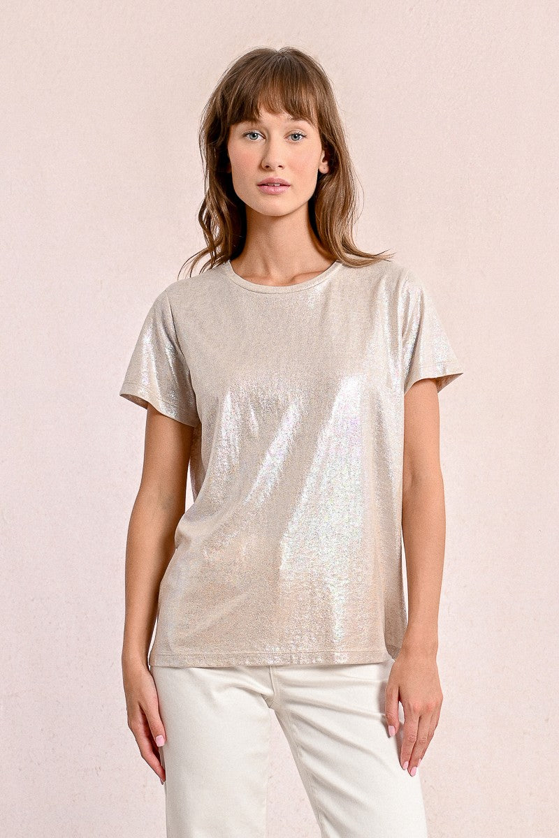 T-shirt scintillant