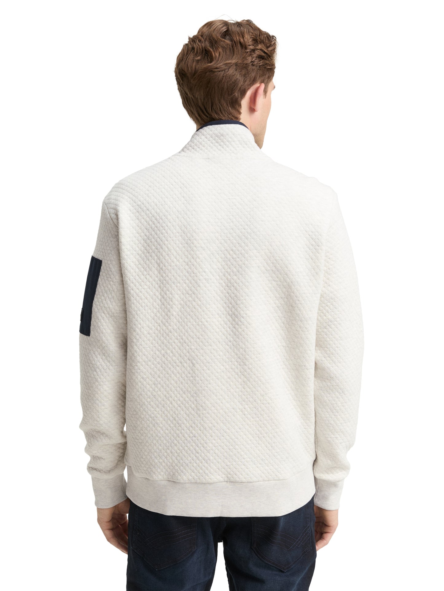 Sweat-shirt avec poche sur la manche
