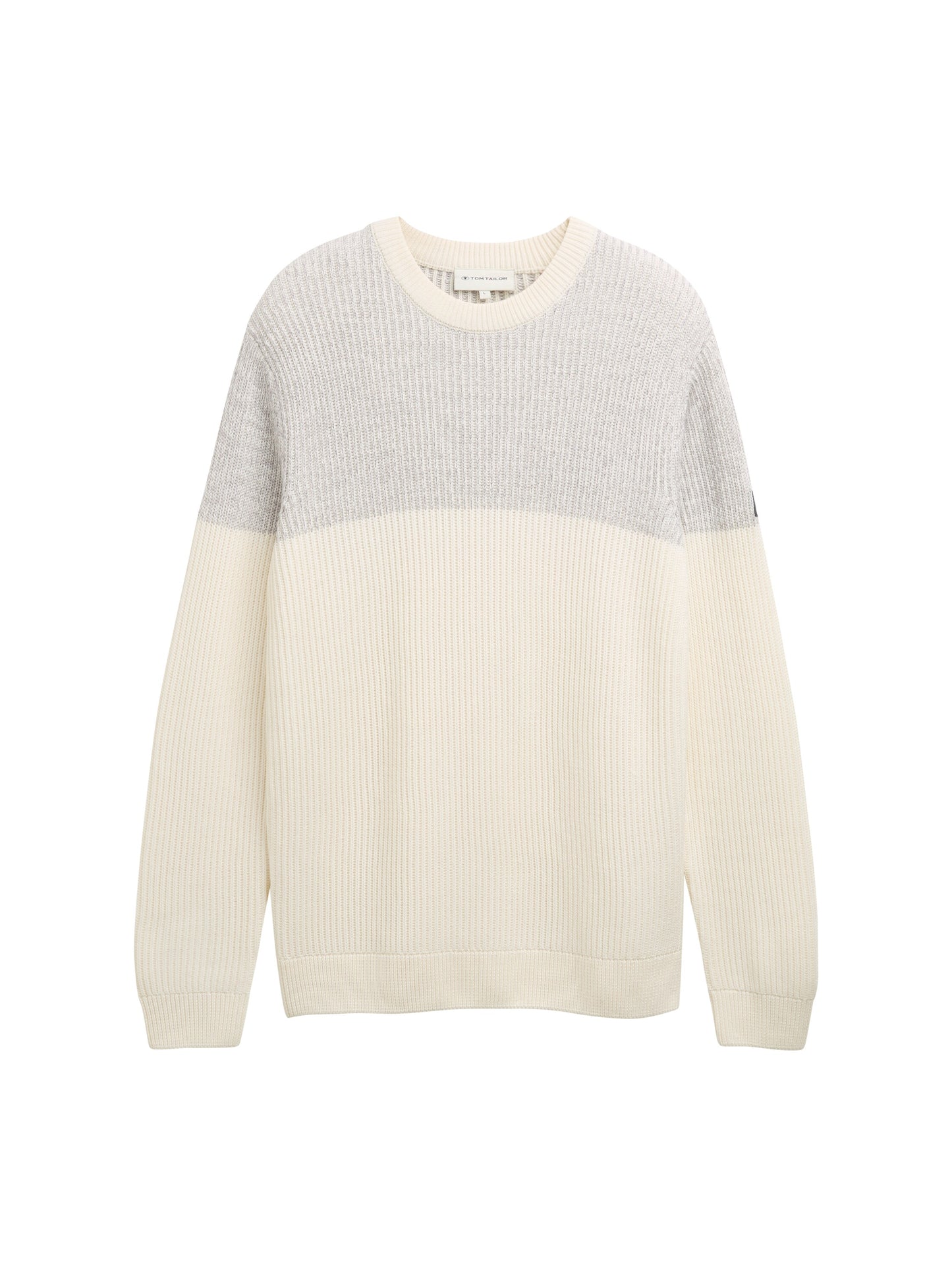 Pull en maille à col rond