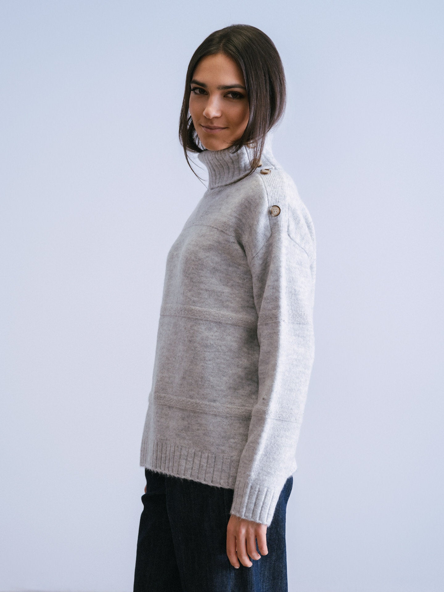 Tricot col roulé
