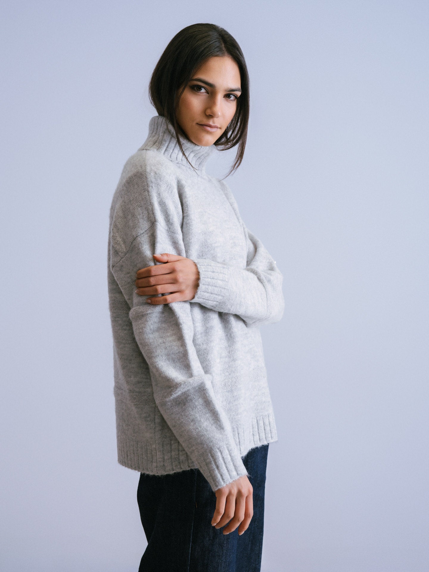 Tricot col roulé