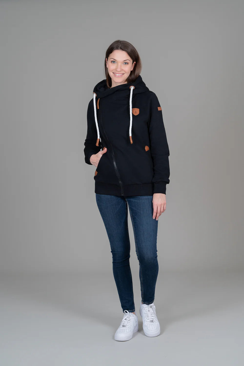 Sweat à capuche zippé