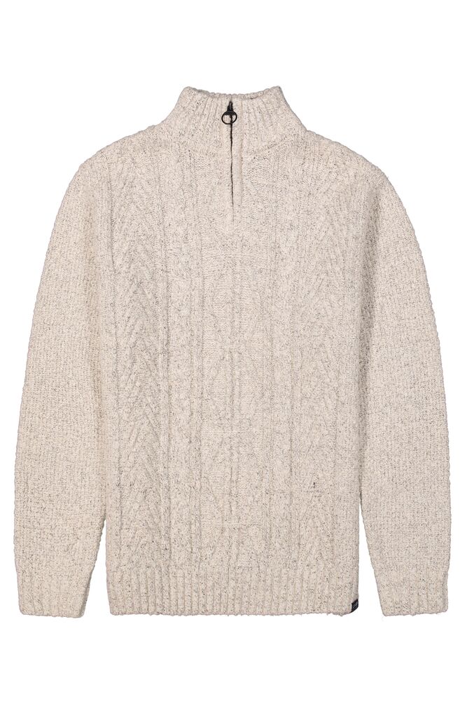 Pull en maille torsadée