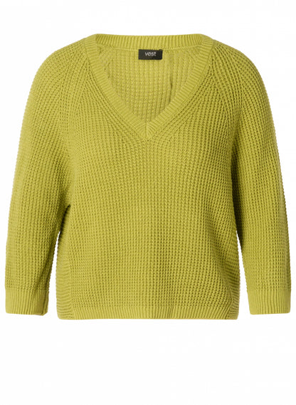 Tricot col en V