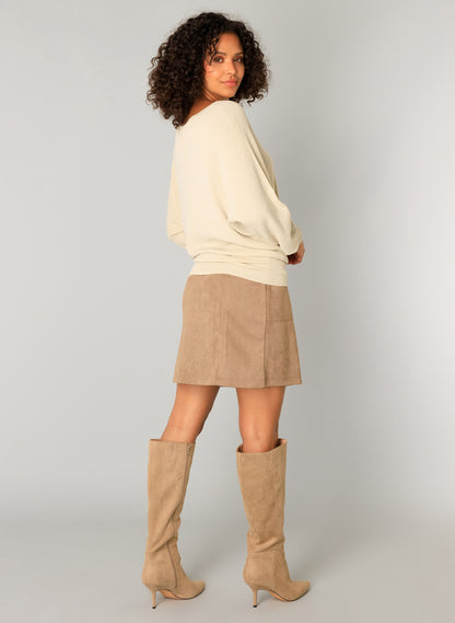 Pull manche raglan