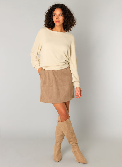 Pull manche raglan
