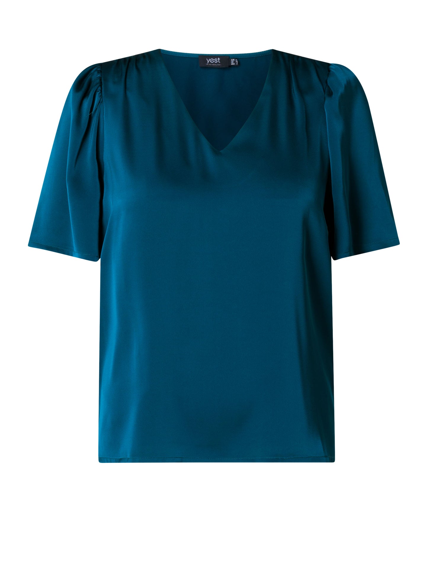 Blouse en satin