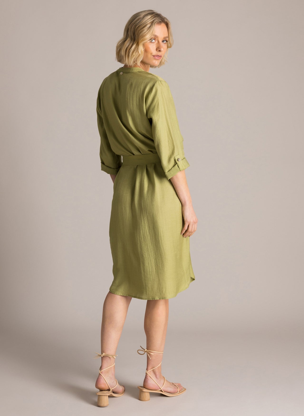 Robe Kristel coupe naturelle et fluide