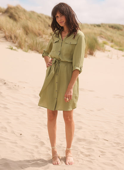 Robe Kristel coupe naturelle et fluide