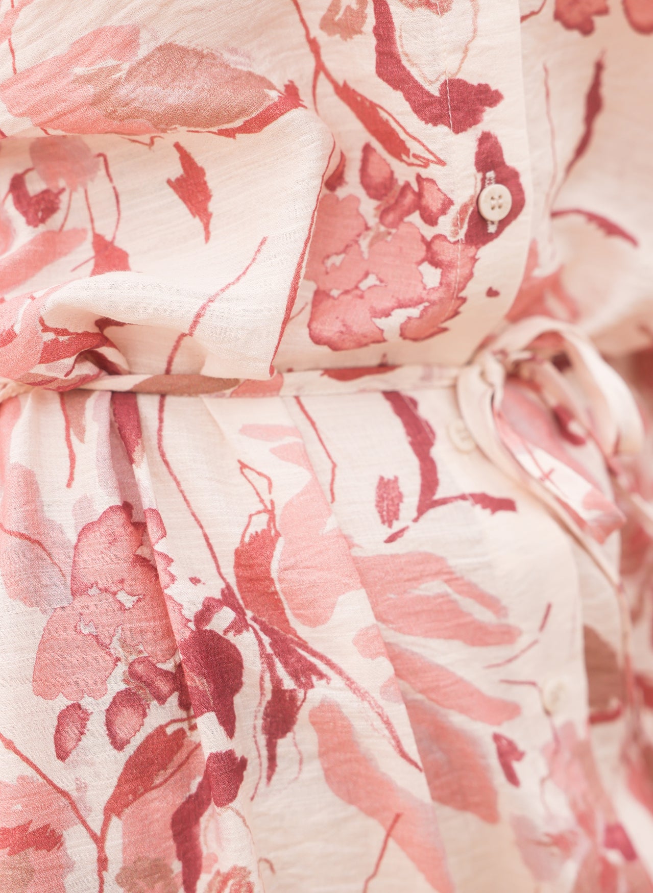 Robe à motifs fleurs