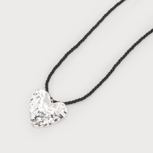 Pendentif cœur argent