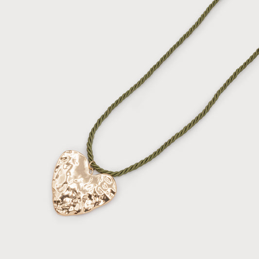 Pendentif cœur or